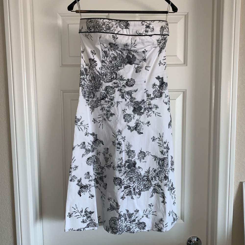 Teeze Me Strapless A Line Cotton dress